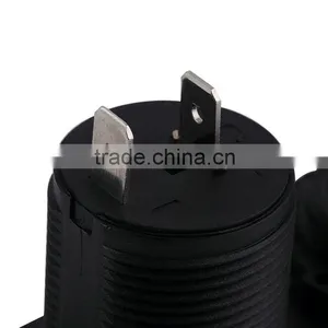 12V Dual Car Cigarette Lighter Socket 2 USB Adapter Charger Digital Voltmeter Power Splitter Rechargeable Electronic Lighter thumbnail-4