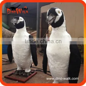1.2 Meters Life Size Animatronic Emulation Realistic Robotic Animal Penguin thumbnail-1