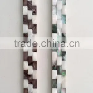 Black Lip Shell Mother of Pearl Border 30x300mm(os02) thumbnail-1
