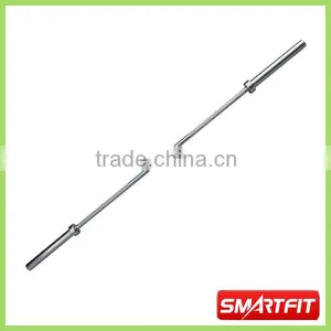 72" Heavy Chromed Olympic Straight Bar Strength Training Barbell Bar Commercial Weight Bar thumbnail-1