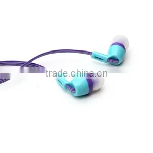 Promotion Products Unique Fashionable Cheapest Colorful Earphone With Microphone for Laptop Skype Cell Phone thumbnail-4