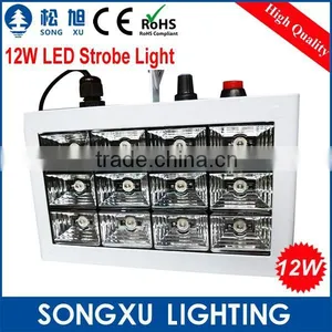 Super Led Auto Mode 12x1w Led White Outdoor Strobe Light Party dj Strobe Effect Light thumbnail-6