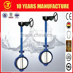 BFV-MD-029 Industry Underground Long-lever Butterfly Valve Price thumbnail-1