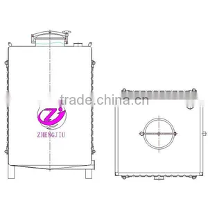 Stainless Steel Wine Storage Tank For Wine Brewing Bright Tank thumbnail-4