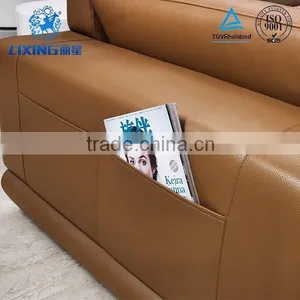 Home Furniture Modern Style Leather Lounge Sofa thumbnail-4