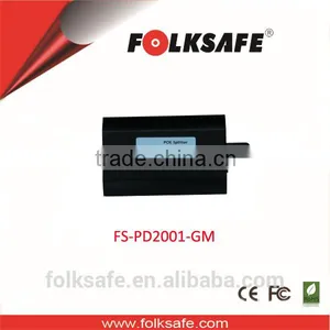 Folksafe Gigabit 24v or 12v Mini Display PoE Splitter With RJ45 Port Female thumbnail-3