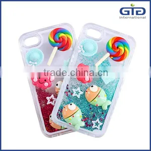 [GGIT] Liquid With Labels for IPhone 6 DIY Cell Phone Cover thumbnail-6