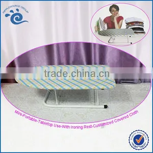 Portable 61.6*30.2*17.7CM Wood Desktop Small Ironing Board thumbnail-1