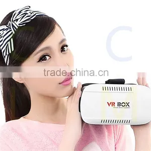 2016 Hottest New Style ABS Plastic VR Box Watch Game 3D Glasses Virtual Reality Headset thumbnail-6
