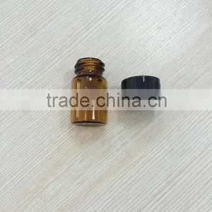 2ml Amber Colored Glass Bottles With Cap Sale thumbnail-1
