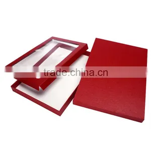 New Design Cusmetic Paper Gift Box Packaging With Clear Window. thumbnail-1