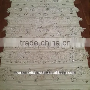 Vintage Moroccan Wedding Blanket 180cm x 105cm Wholesale of Handira thumbnail-1