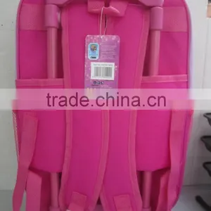 High Quality Big Capacity School Bag With Wheel Made in China for Kids thumbnail-3