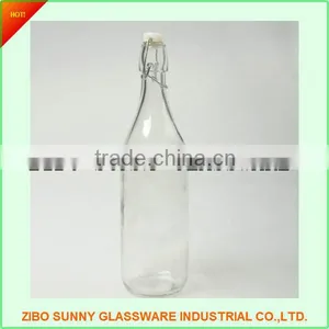 1000ml Clear Glass Juice Bottle thumbnail-1
