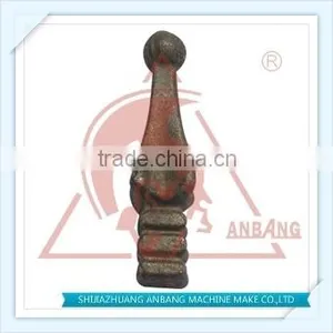Wrought Iron Spearhead, Forged Iron Spear thumbnail-6