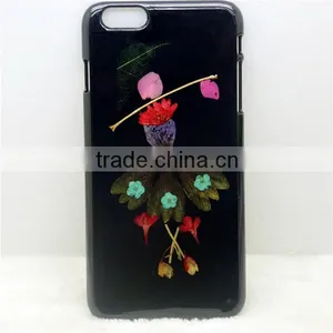 3D DIY Custom Flower Phone Case for Iphone 6, Flower Grass Flip Phone Case, Flower Leaf Phone Cover for Iphone thumbnail-1