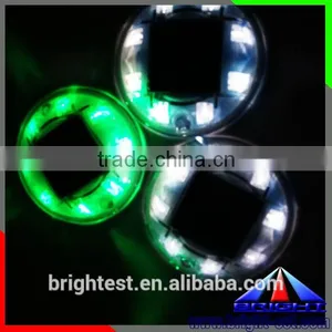 Blue Color PC Housing Epistar LED 360 Reflective Cat Eyes Plastic Solar Road Stud 8 LED thumbnail-4