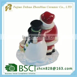 Ceramic Custom Christmas Candle Holder thumbnail-3