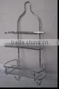 Bathroom 3 Tier Metal Wire Shower Caddy thumbnail-1