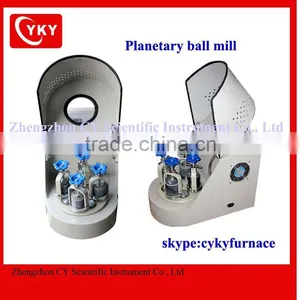 Mini Planetary Ball Mill Machine / Laboratory Vertical Planetary Ball Mill thumbnail-2