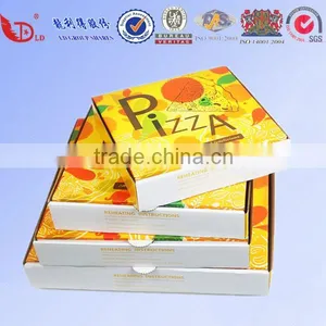 Colorful Paper Pizza Box for Sale ,different Design Pizza Delivery Box . Supplier's Choice thumbnail-5