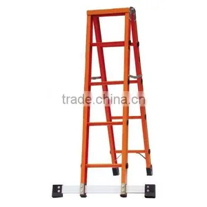 A Type Double Side Fiberglass Ladder. thumbnail-1