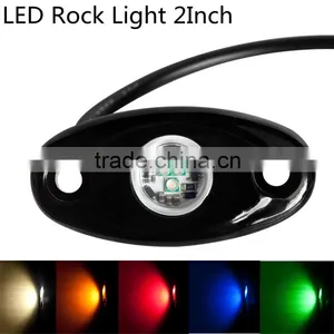 New Rock Lights 2 Inch Led Tail Dome Light Multifunction Rigid Led Side Marker Lamp Rock Light Quality Choice thumbnail-1