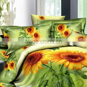100% Cotton 3D Flower Bedding Set thumbnail-1