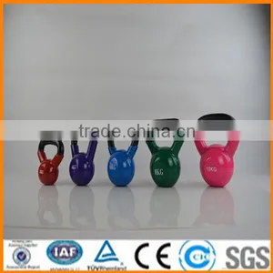 4kg 6kg 8kg 10kg 12kg 16kg 20kg Color Vinyl Kettlebell, Weights thumbnail-1