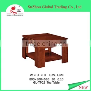 Fancy Classic Wooden Tea Table Design thumbnail-6