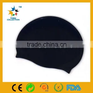 Silicone Ear Swim Cap,swim Caps Print,water Drop Swimming Cap Suit thumbnail-1