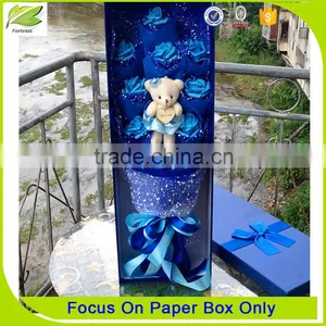 Custom Fashion Luxury Flower Cardboard Box Gift thumbnail-1