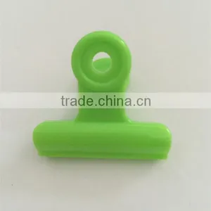 Assorted Non-transparent Colorful Plastic Spring Paper Clips thumbnail-3