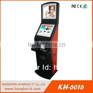 Touch Screen Ticket Vending Machine / Thermal Printer Kiosk Vending Machine thumbnail-1