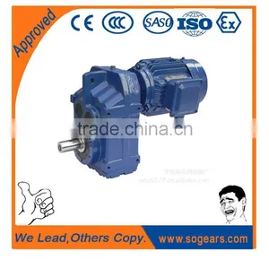 Good Quality Helical Inline Gearbox With Electric Motor thumbnail-2