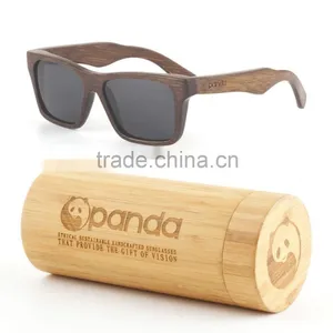 Bamboo Wooden Custom Logo Sunglasses thumbnail-1