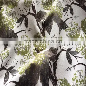 China Wholesale Paper Printed on Burnout Velvet Fabric thumbnail-2