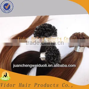 Top Grade 100% Virgin Human Brazilian Hair U-Tip Hair 5A Top Quality 100% Virgin Brazilian Hair thumbnail-1