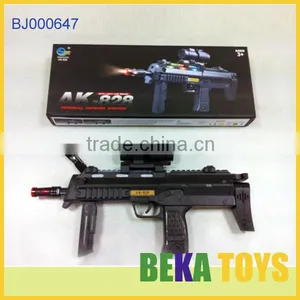 Kids Plastic Toy Military Force Toy Plastic Simulation Toy Gun Led Flashing Toy Gun thumbnail-1