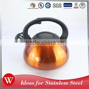 Durable Colorful Tea Pot Water Kettle Whistling Tea Kettle Stainless Steel Jug thumbnail-1
