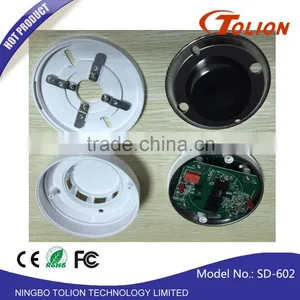German Beat Value 4 Wires Smoke Detector With Chinese Battery Selbstklebende Pad Smoke Detector thumbnail-5