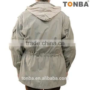 New Design Cotton Photography Camera Vest for Hiking and Trekking Hooded Vest Jacket -Black ,Light Grey thumbnail-3