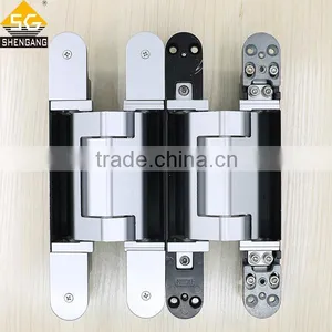 180 Degree Zinc Alloy and Aluminium Alloy Heavy Gate Concealed Hinge for Wooden Doors thumbnail-4