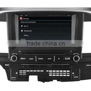 Quad Core Android 4.4 Car GPS Navigation System For MITSUBISHI LANCER 2007-2012 thumbnail-4