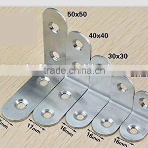 Wholesale Price With 25mmx25mm Metal Corner Brace Joint Right Angle Bracket Fastener thumbnail-2