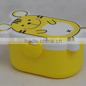 Plastic Cartoons Lunch Box (doule Layer) New Item thumbnail-1