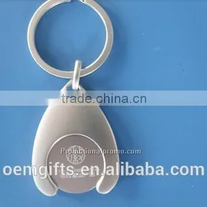 Hot Water Drop Metal Keychain thumbnail-1