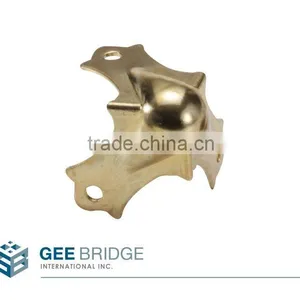 Miniature Solid Brass Corner Brace thumbnail-1