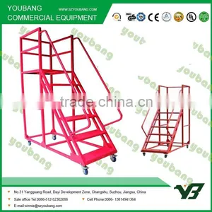 Chair Style Moveable Platform Ladder thumbnail-5