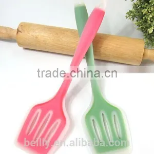 5 Piece Premium Silicone Kitchen Baking Set - Spatulas, Spoons & Turner - Heat Resistant Cooking Utensil thumbnail-3